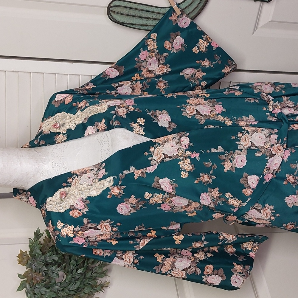 Vintage Robe, California Dynasty, Lingerie, Robe, Duster, Blanche Devereaux